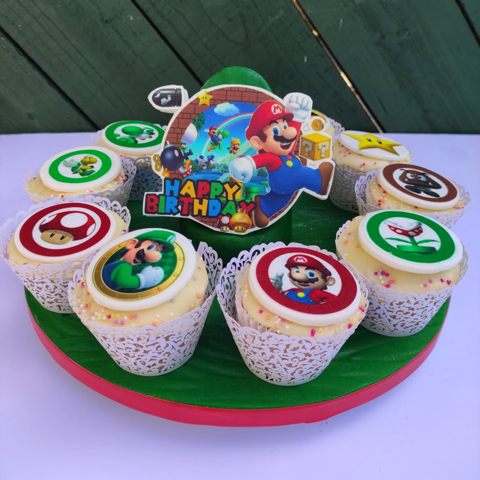 Super Mario Cupcakes
