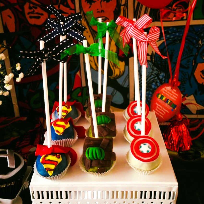 Marvel Cakepops