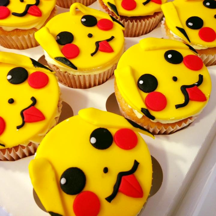 Pikachu Cupcake