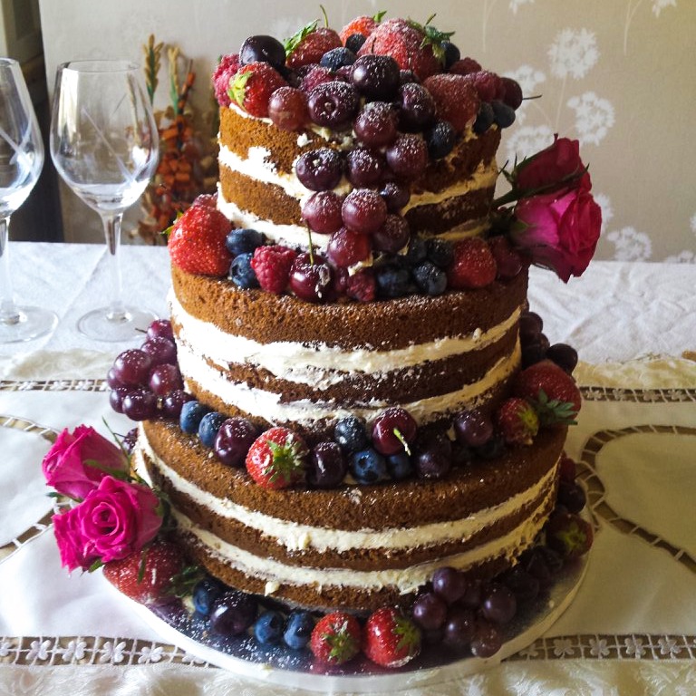 Wedding Naked Cake