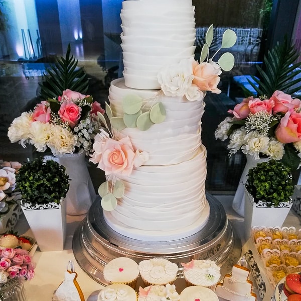 White Wedding Cake